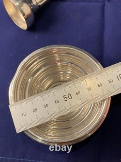 Elegant Silver Plated Two Part Wine or Port Funnel