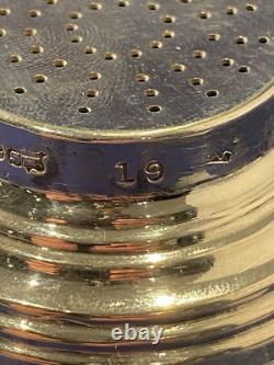 Elegant Silver Plated Two Part Wine or Port Funnel