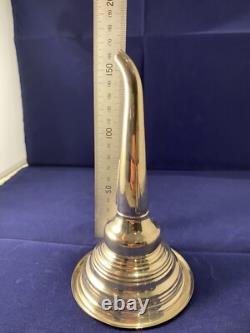 Elegant Silver Plated Two Part Wine or Port Funnel