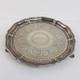 Elkington & Co Silver Plated Footed Salver Tray Engraved 2212 Antique 26cm