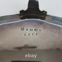 Elkington & Co Silver Plated Footed Salver Tray Engraved 2212 Antique 26cm