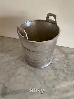 Elkington Ice Bucket Art Deco Silver Plated British Transport Commission Hotels