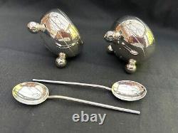 Elkington Silver Plated Cruet Set? In Style Of Christopher Dresser? England 1903