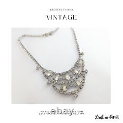 Enchanting Elegance The Weiss Vintage Jewellery Crystal Symphony Necklace