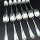 Ercuis 12 Silver Plated Table Spoons Model Dubarry / Du Barry