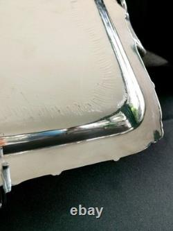 Ercuis Large Silver-Plated Bronze Tray Circa 1880 Excellent Condition