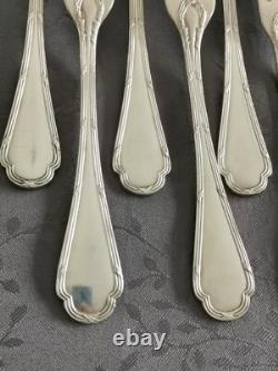 Ercuis Trianon Cutlery Set 37 Pieces Silver Plated Excellent Condition