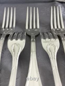 Ercuis Trianon Cutlery Set 37 Pieces Silver Plated Excellent Condition