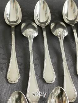 Ercuis Trianon Cutlery Set 37 Pieces Silver Plated Excellent Condition