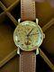 Excellent WW2 Era Lusina Geneve Suisse Made Vintage Gents Watch With Patina