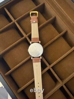Excellent WW2 Era Lusina Geneve Suisse Made Vintage Gents Watch With Patina