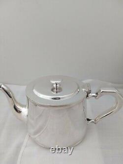 Exceptional Original ART DECO Hotelware Tea Set FAB Quality Heavy Silver Plate
