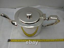 Exceptional Original ART DECO Hotelware Tea Set FAB Quality Heavy Silver Plate