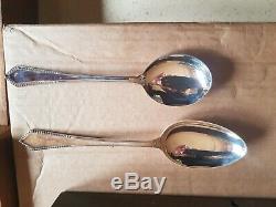 Extensive canteen of Silver plated cutlery in original fitted wooden case