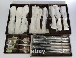 FAB MID CENTURY VINERS 60 piece CUTLERY SET FOR 12 KNIVES FORKS SPOONS BOXED