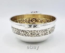 FINE ARTS & CRAFTS SILVER PLATED CHRISTENING QUAICH c1927 MANNER OF AE JONES