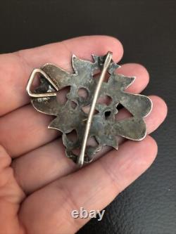 Fine Art Deco Enamel Chinese Silver Plated Buckle