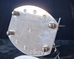 Fine Dr Christopher Dresser Design Silver Plated Toast Rack Oval Base 20th C