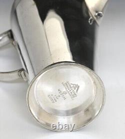 Fine KEITH MURRAY For Mappin & Webb Art Deco Silver Plated Cocktail Shaker c1930