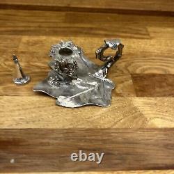 Fine Victorian Elkington & Co Silver Plated Electrotype Chamberstick 1841