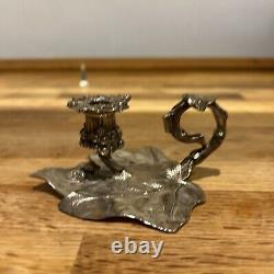 Fine Victorian Elkington & Co Silver Plated Electrotype Chamberstick 1841