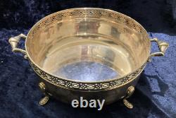 Footed Champagne Coaster Chiller Barker Bros Birmingham Victorian