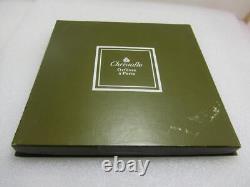 Four Boxed Christofle Gallia Hallmarks Collection Silver Plated Coasters (Mint)