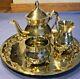 Four piece Indian Silver Plated tea set