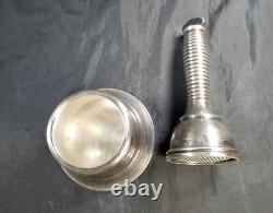 Fratelli Broggi Milano Silver Plated Bell Cocktail Shaker circa 1960