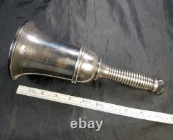 Fratelli Broggi Milano Silver Plated Bell Cocktail Shaker circa 1960