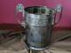 French Art Deco Wine Cooler, Silver Plated Circa 1930, Vintage Marked, Stylish