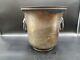 French Champagne Veuve Clicquot Silver Plated Bucket / Cooler With Awl