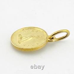 French Napoleon Family Coin Pendant Vermeil ARGENT Silver Replica