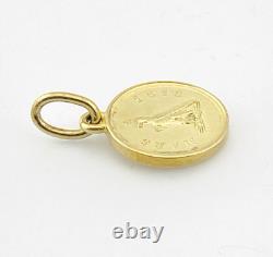 French Napoleon Family Coin Pendant Vermeil ARGENT Silver Replica