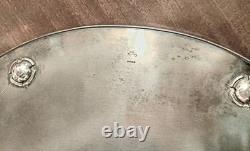 GC&W Silver Plated 4 piece classic design Tea Set+ beautifullEngraved Tray