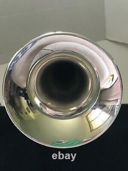 GETZEN ETERNA SEVERENSON TRUMPET SILVER PRISTINE withFabulous Case Original Owner