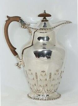 GLORIOUS ELKINGTON SILVER PLATED FOUR PIECE TEA & COFFEE SET c. 1910 af