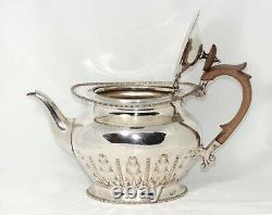 GLORIOUS ELKINGTON SILVER PLATED FOUR PIECE TEA & COFFEE SET c. 1910 af