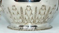 GLORIOUS ELKINGTON SILVER PLATED FOUR PIECE TEA & COFFEE SET c. 1910 af