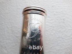 Gemeinhardt 12ESP S/E Silver Plated Concert Flute Incl. Original Case, U. S. A