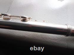Gemeinhardt 12ESP S/E Silver Plated Concert Flute Incl. Original Case, U. S. A