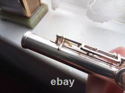 Gemeinhardt 12ESP S/E Silver Plated Concert Flute Incl. Original Case, U. S. A