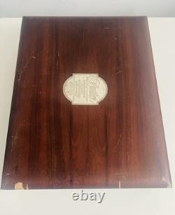 George Butler of Sheffield 45-Piece Set Original Case & Certificates 1980s