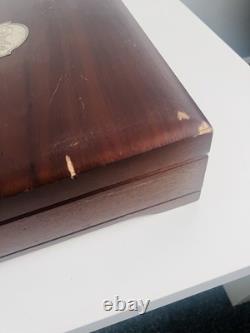 George Butler of Sheffield 45-Piece Set Original Case & Certificates 1980s