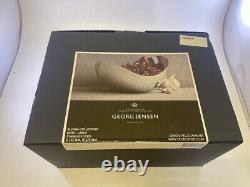 George Jensen Bloom Collection Large Stainless Steel Bowl Boxed