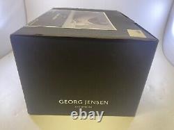 George Jensen Bloom Collection Large Stainless Steel Bowl Boxed