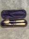 George Unite Silver Fork and Spoon Set In Original Box