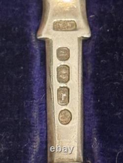 George Unite Silver Fork and Spoon Set In Original Box