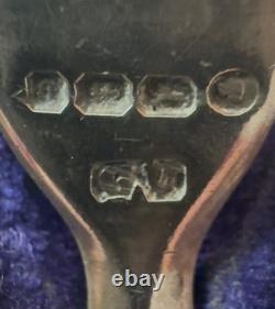 George Unite Silver Fork and Spoon Set In Original Box