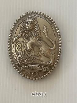 Georgian Officer's Silver Shoulder Belt Plate London & Westminster Light Horse